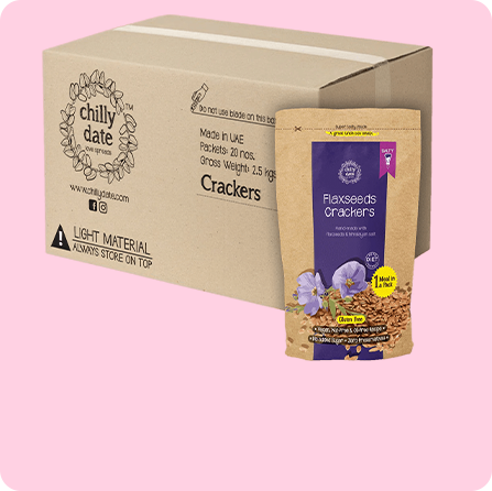 Flaxseed Cracker Box